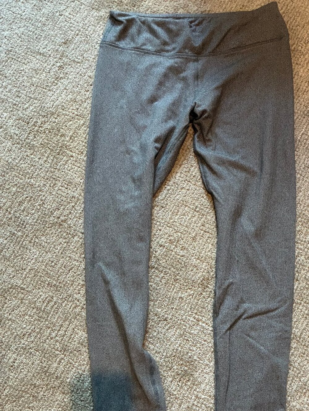 Eddie Bauer Tweed Gray Leggings Size M